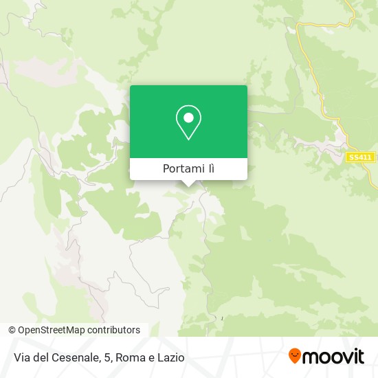Mappa Via del Cesenale, 5