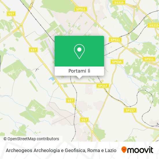 Mappa Archeogeos Archeologia e Geofisica