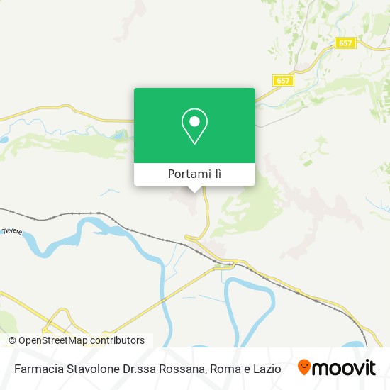 Mappa Farmacia Stavolone Dr.ssa Rossana