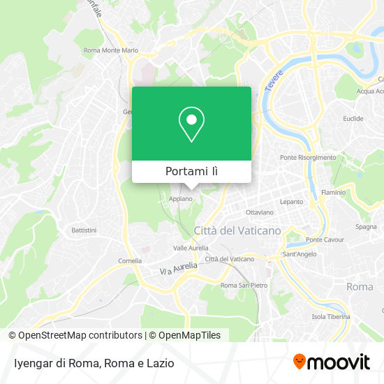 Mappa Iyengar di Roma