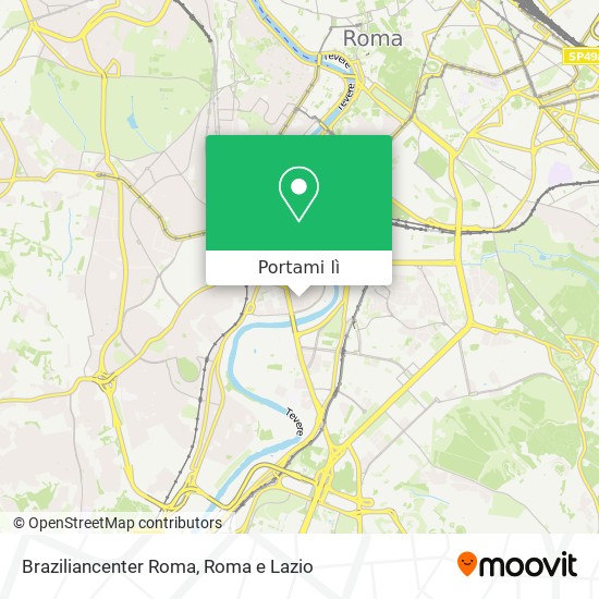 Mappa Braziliancenter Roma