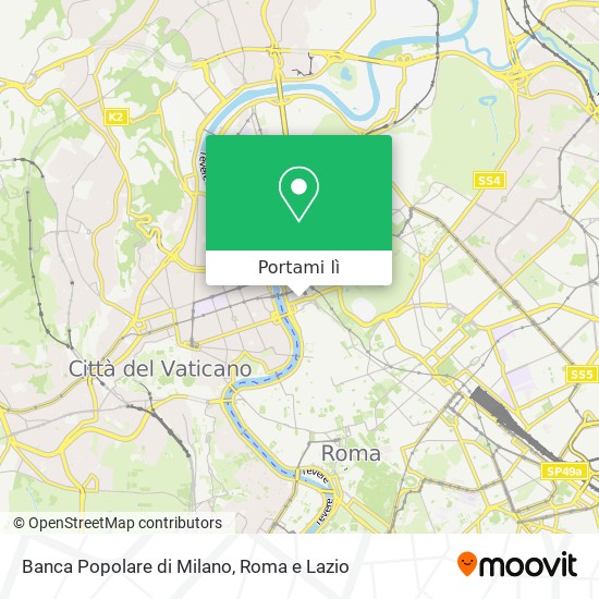 Mappa Banca Popolare di Milano