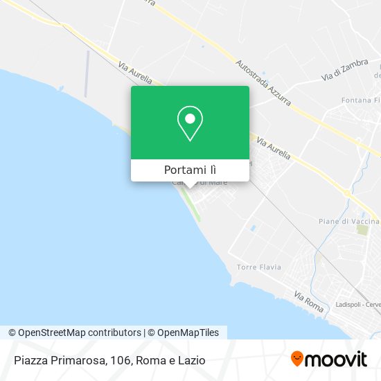 Mappa Piazza Primarosa, 106