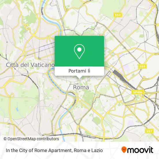 Mappa In the City of Rome Apartment