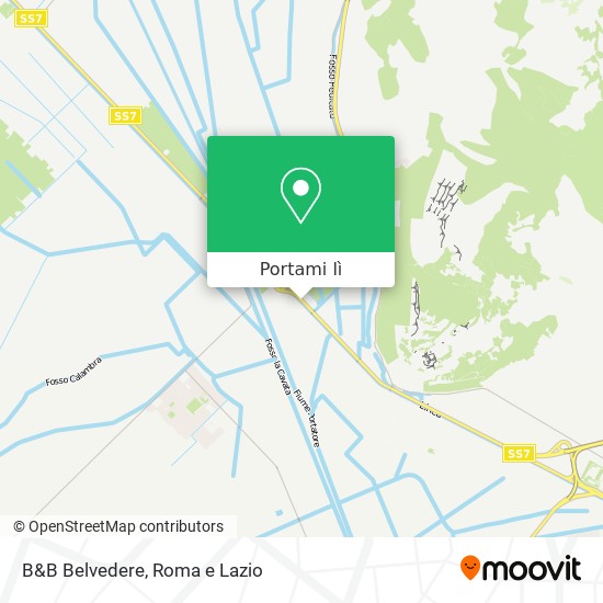 Mappa B&B Belvedere