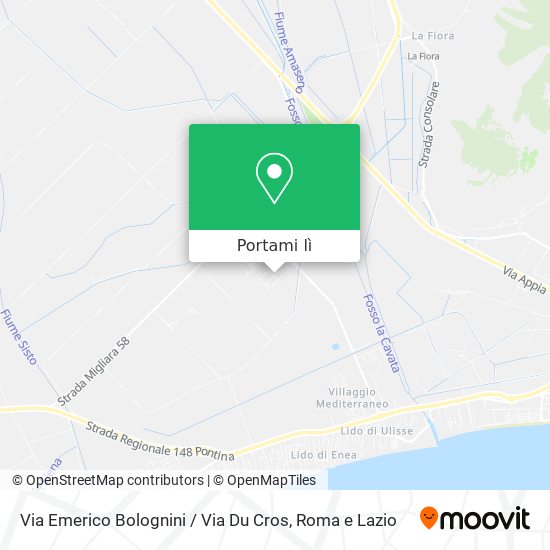Mappa Via Emerico Bolognini / Via Du Cros