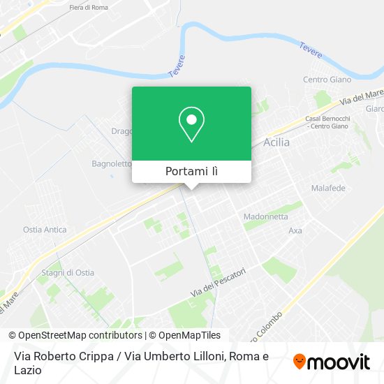 Mappa Via Roberto Crippa / Via Umberto Lilloni
