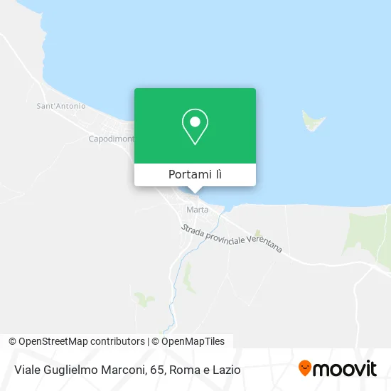 Mappa Viale Guglielmo Marconi, 65