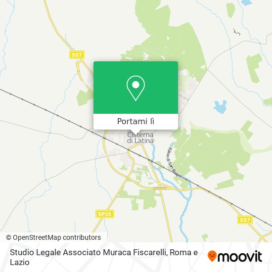 Mappa Studio Legale Associato Muraca Fiscarelli