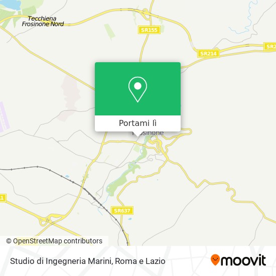 Mappa Studio di Ingegneria Marini