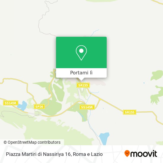 Mappa Piazza Martiri di Nassiriya  16