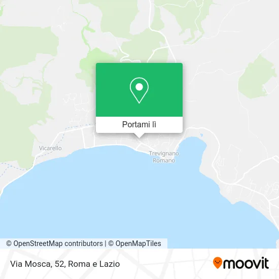 Mappa Via Mosca, 52