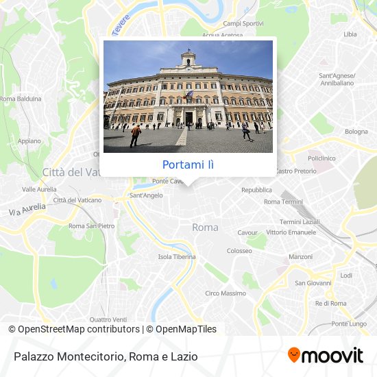 Mappa Palazzo Montecitorio