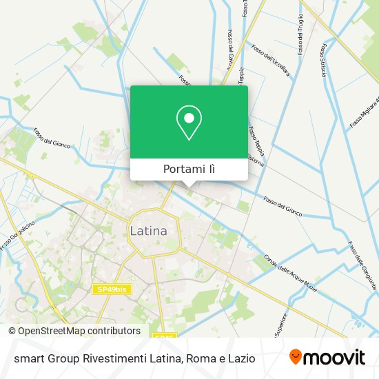 Mappa smart Group Rivestimenti Latina