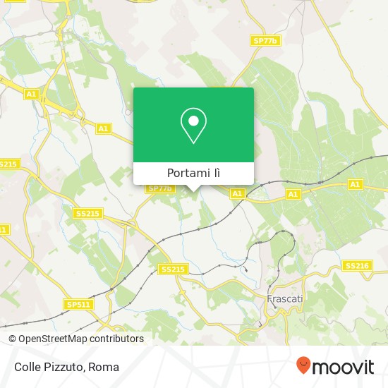 Mappa Colle Pizzuto