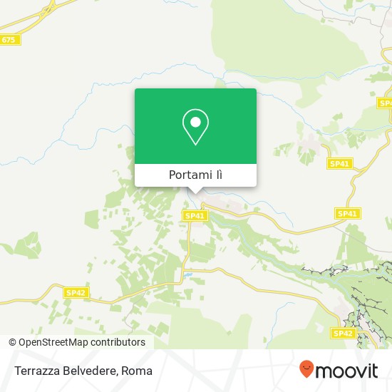 Mappa Terrazza Belvedere