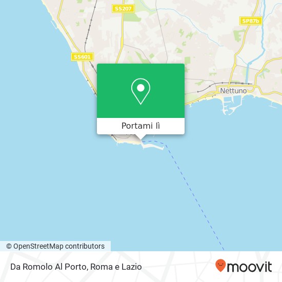 Mappa Da Romolo Al Porto