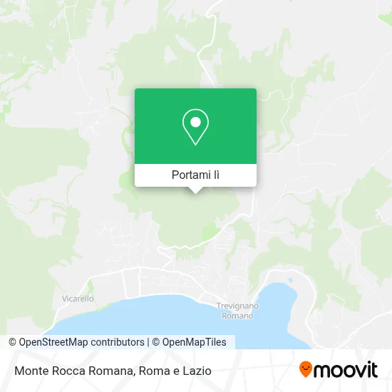 Mappa Monte Rocca Romana