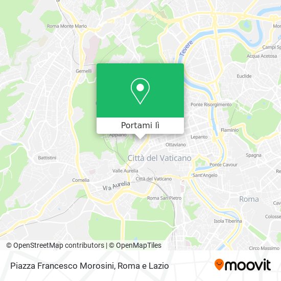 Mappa Piazza Francesco Morosini