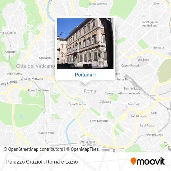 Mappa Palazzo Grazioli