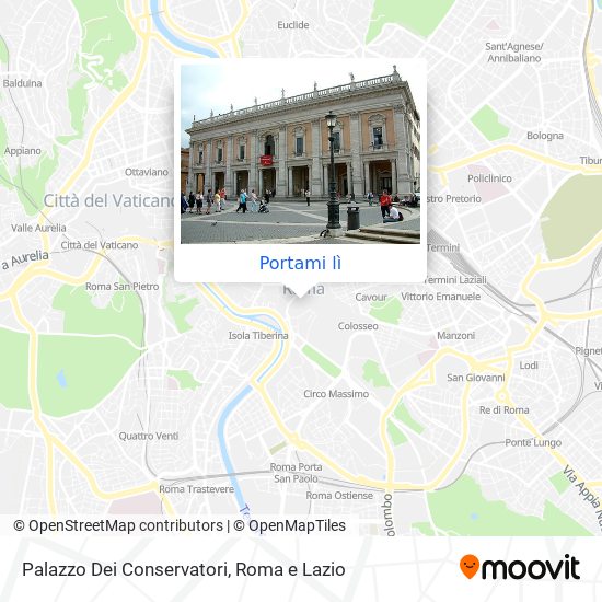 Mappa Palazzo Dei Conservatori