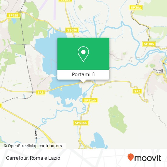 Mappa Carrefour