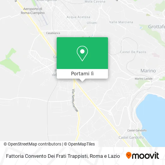 Mappa Fattoria Convento Dei Frati Trappisti