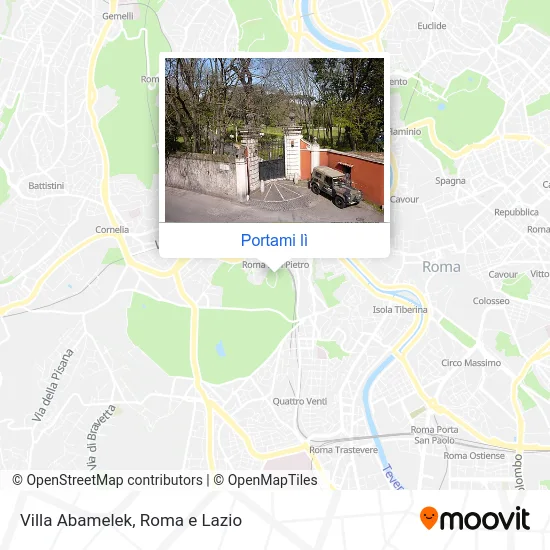 Mappa Villa Abamelek