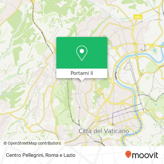 Mappa Centro Pellegrini