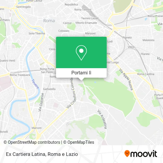 Mappa Ex Cartiera Latina