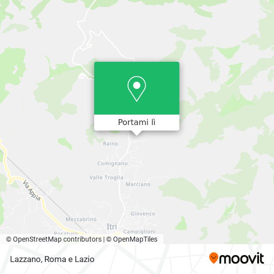 Mappa Lazzano