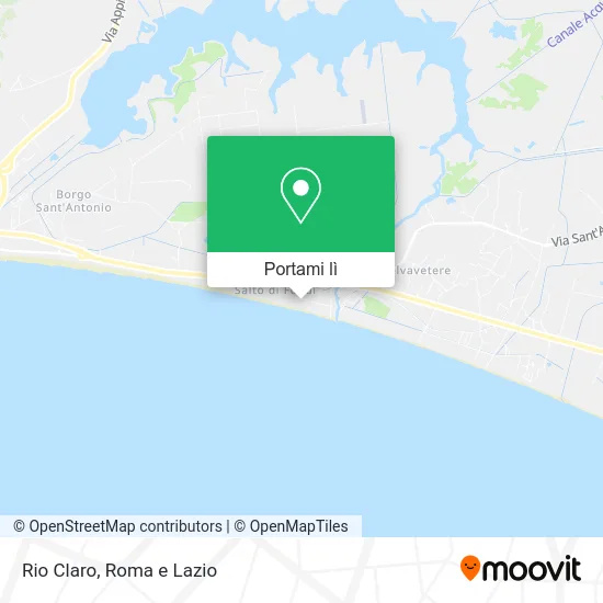 Mappa Rio Claro