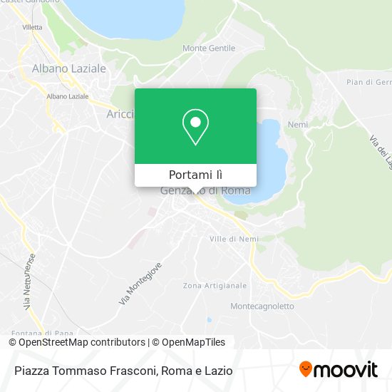 Mappa Piazza Tommaso Frasconi