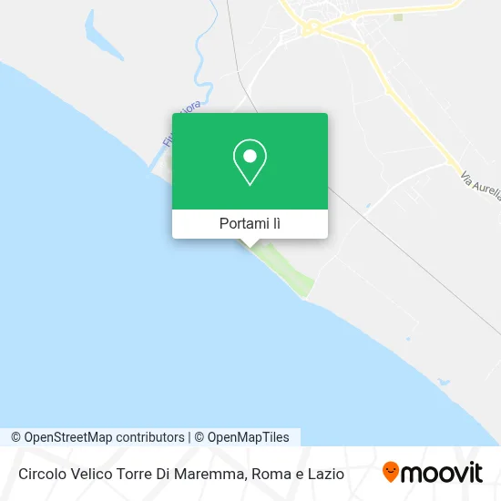 Mappa Circolo Velico Torre Di Maremma