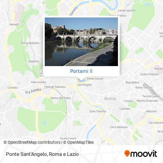 Mappa Ponte Sant'Angelo