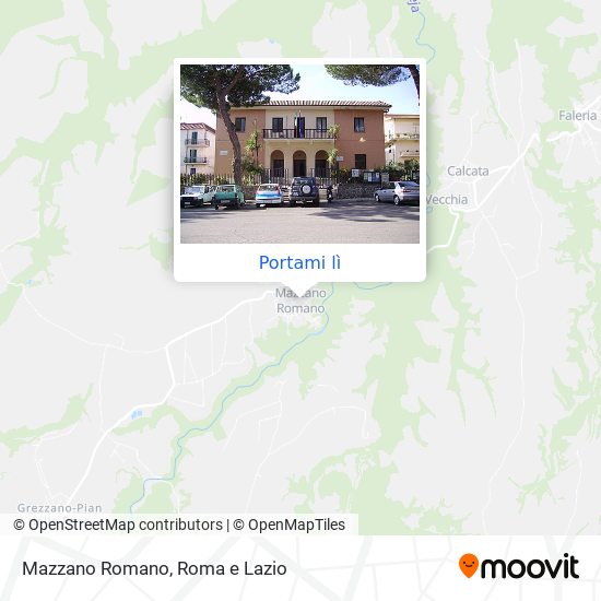 Mappa Mazzano Romano