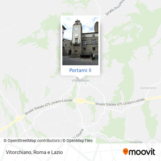 Mappa Vitorchiano