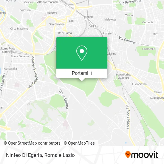 Mappa Ninfeo Di Egeria