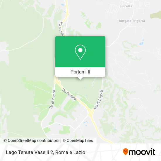Mappa Lago Tenuta Vaselli 2
