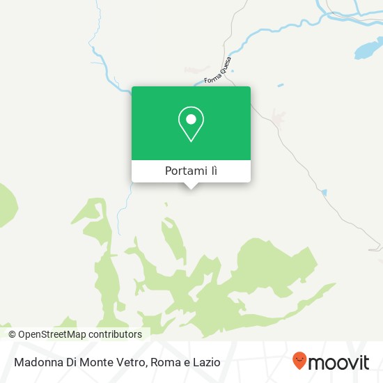 Mappa Madonna Di Monte Vetro