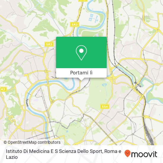 Mappa Istituto Di Medicina E S Scienza Dello Sport