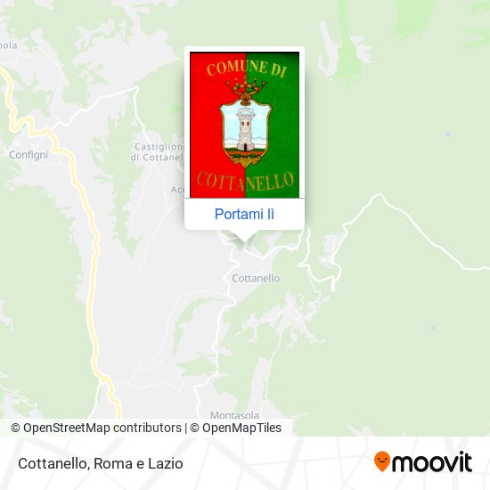 Mappa Cottanello