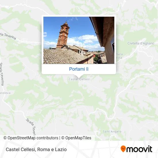 Mappa Castel Cellesi