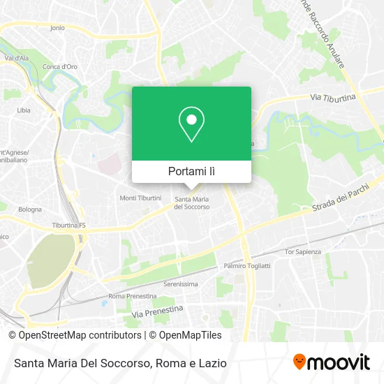 Mappa Santa Maria Del Soccorso