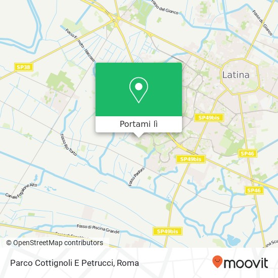 Mappa Parco Cottignoli E Petrucci