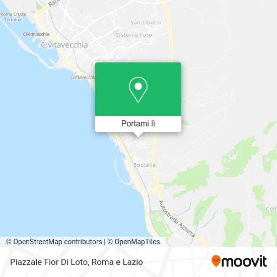Mappa Piazzale Fior Di Loto