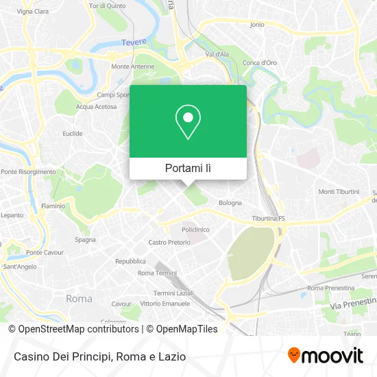 Mappa Casino Dei Principi