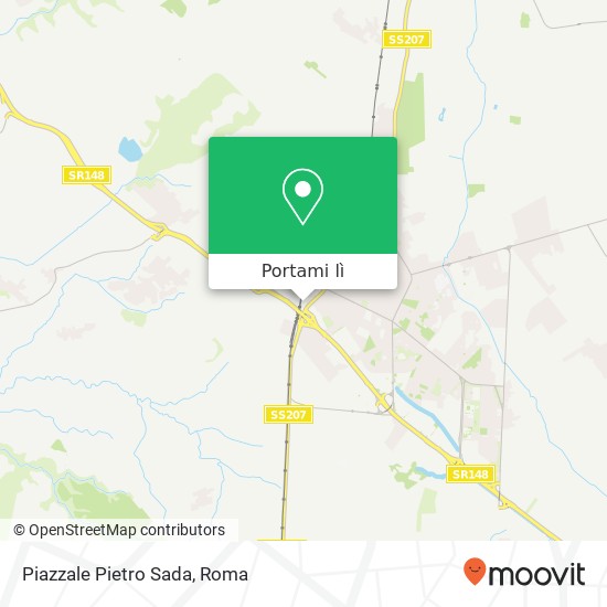 Mappa Piazzale Pietro Sada