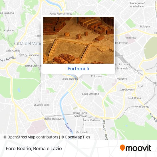 Mappa Foro Boario