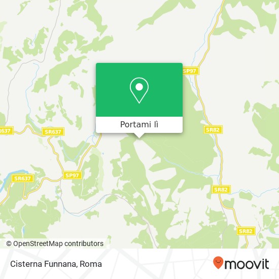 Mappa Cisterna Funnana